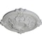 Ekena Millwork Hamilton Ceiling Medallion (Fits Canopies up to 3 3/4"), Hand-Painted Frost, 17 3/8"OD x 1 3/4"P CM17HAFRF - alternate 2